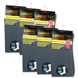 6x Pairs Grey Cotton Rich Loose Top Socks Bulk Pack (Comfort Diabetic Circulation)