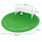 6x Soccer Goal Urinal Deodorisers Funny Anti-Splash Guards Pads Football Joke