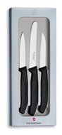 Victorinox Swiss Classic 3pc Paring Knife Set Kitchen in Black