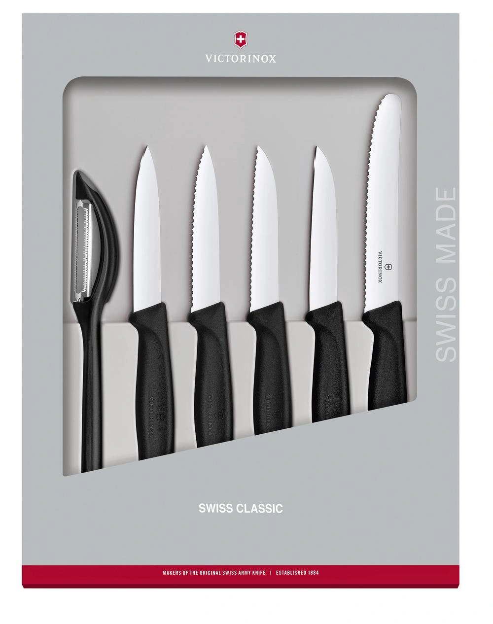 Victorinox 6-Piece Swiss Classic Paring Knife Set