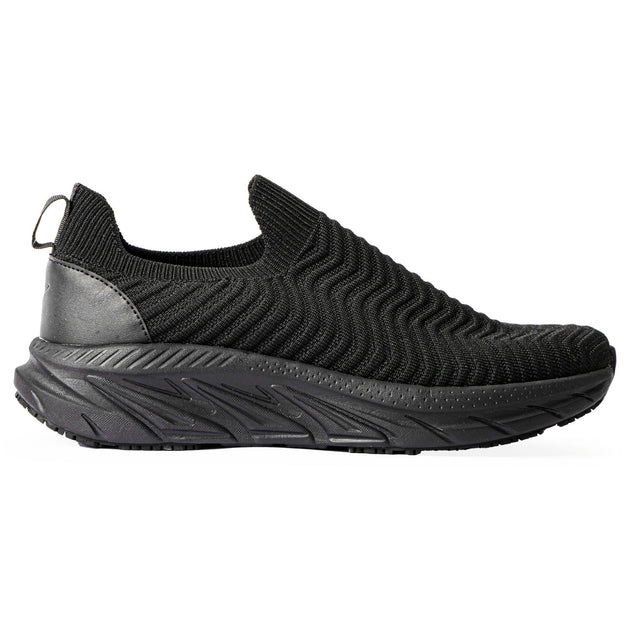 Sfida Wayfarer Mens Knit Lifestyle Sneakers - Black/Black (Casual Shoes) - BLACK/BLACK
