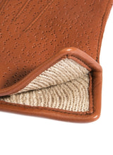 Dents Womens Imipec Leather Gloves - Cognac (Warm Winter Elegant)