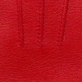 Dents Womens Emma Three-Point Leather Gloves - Berry Red