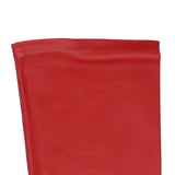 Dents Women's Three-Point Long Opera Leather Gloves in Berry