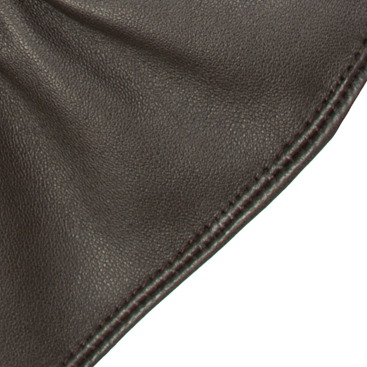 Dents Womens Touchscreen Water-Resistant Fur-Lined Leather Gloves w/ Buttons - Mocca