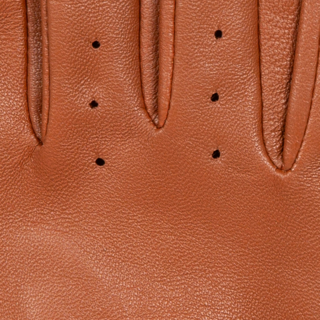 Dents Womens Leather Driving Gloves in Cognac