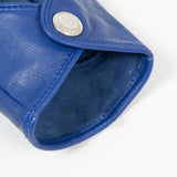 Dents Womens Leather Driving Gloves in Marine Blue
