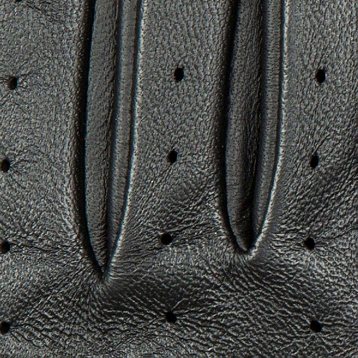Dents Womens Touchscreen Leather Driving Gloves in Black