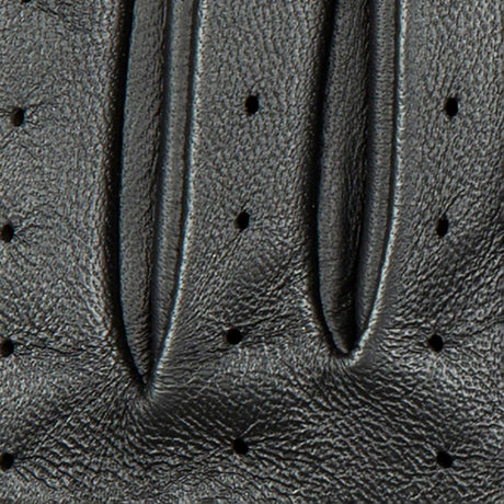 Dents Womens Touchscreen Leather Driving Gloves - Black