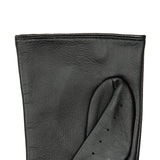Dents Womens Touchscreen Leather Driving Gloves in Black