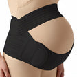 3-in-1 Womens Postpartum Adjustable Belly Band in Black - XXL