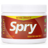 Xlear Spry Sugar-Free Chewing Gum 100 Pieces - Natural Cinnamon (Xylitol)