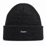 3M Thinsulate Charcoal Black Beanie - Pull On Winter Thermal Knit Hat