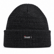 3M Thinsulate Charcoal Black Beanie - Pull On Winter Thermal Knit Hat