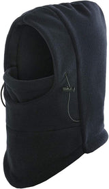 Dents Windproof Thermal Fleece Balaclava - Black (Ski & Full Face Mask)