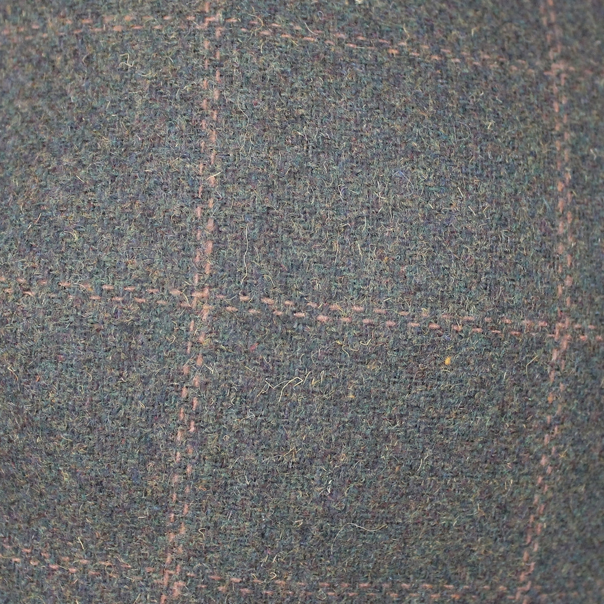 DENTS Tweed Flat Cap Wool Ivy Hat Driving Cabbie Quilted  - Hunter Green