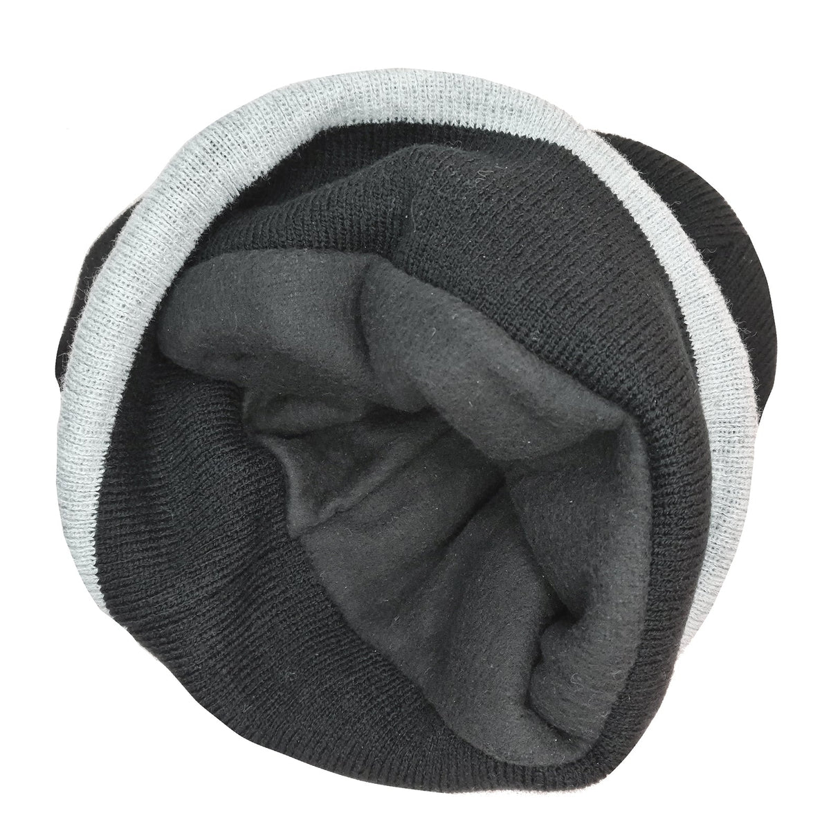 Dents 3M Thinsulate Beanie with Contrast Brim - Black