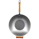 Ken Hom Excellence 36cm Carbon Steel Wok 1.8mm Stir Fry Pan Induction