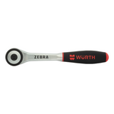 Würth Zebra Reversible Ratchet 1/2 Inch with 360° Rotating Twist Handle
