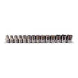 14pcs 1/2" Drive Multi Wrench Socket Set 10–24mm Chrome Vanadium Metric Imperial