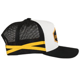 Ringers Western Cunningham Kids Trucker Cap Mesh Back Snapback in Black