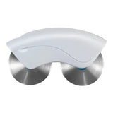 Culinare Magislice 23.5cm Double Wheel Pizza Pie Cutter Slicer Roller - White