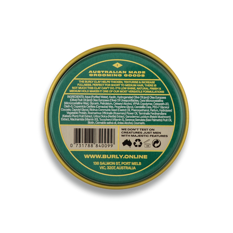 BURLY Styling Creme 50ml - Light Hold & Natural Finish (Australian Made)