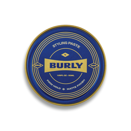 BURLY Styling Creme 50ml - Firm Hold & Matte Finish (Australian Made)