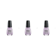 3x Sinful Colors 15ml Nail Polish 3-in-1 Treatment Top Coat Pack - 1707