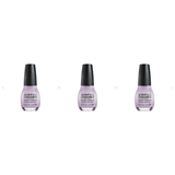 3x Sinful Colors 15ml Nail Polish 3-in-1 Treatment Top Coat Pack - 1707