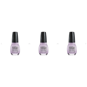 3x Sinful Colors 15ml Nail Polish 3-in-1 Treatment Top Coat Pack - 1707