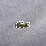 Lacoste 4-Piece Cotton Blend Queen Bed Sheet Set in Chambray Blue