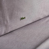 Lacoste California King 4-Piece Bed Sheet Set in Chambray Grey