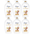 6x 250ml Dove Nourishing Handwash Bulk Pack - Shea Butter & Warm Vanilla Scent