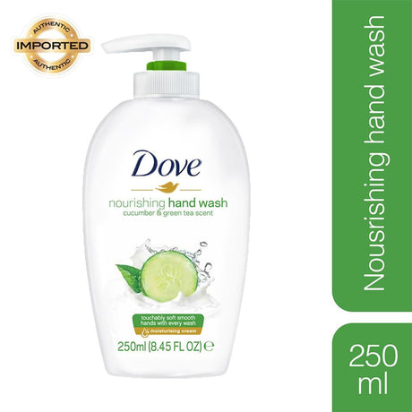 3x 250ml Dove Nourishing Handwash Pack - Cucumber & Green Tea Scent