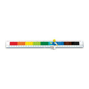 Lego 2.0 Convertible Buildable Ruler w/ Minifigure School Stationery