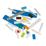 Lego 2.0 Convertible Buildable Ruler w/ Minifigure School Stationery