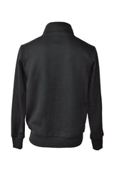Sfida Zander Mens Fleece Full Zip Jacket - Black (Stand Collar Track Top)