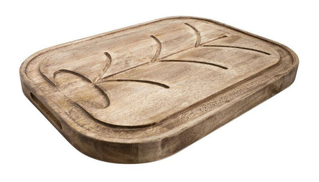 Peer Sorensen 50cm Natural Wood Cutting Serving & Chopping Board (50x38x3.6cm)
