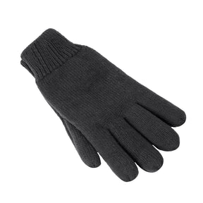 3M THINSULATE Gloves Snow Ski Knitted Polar Fleece Lined Thermal in Black