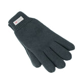 Dents 3M Thinsulate Charcoal Gloves - Knitted Winter Snow/Ski Polar Fleece Thermal