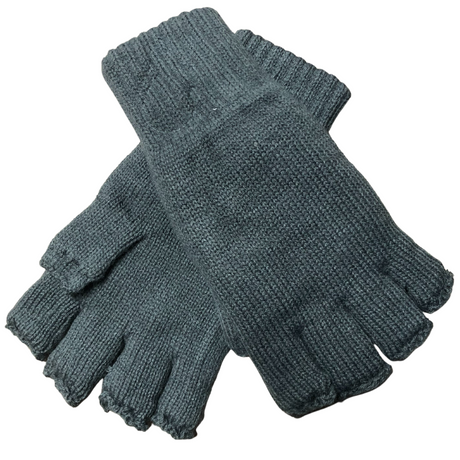 DENTS 3M THINSULATE Polar Fleece Fingerless Gloves Warm Knitted Insulation