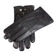 Dents Mens Premium Kangaroo Leather Gloves - Black (Wool Lined for Winter)