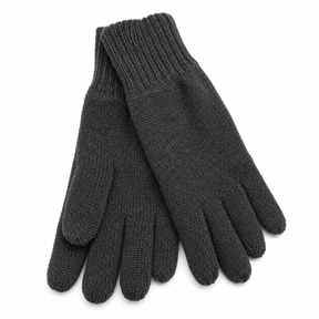 Dents 3M Thinsulate Lined Knit Gloves in Black - One Size