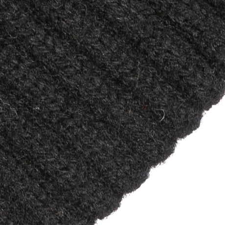 Mens Wool Blend Thinsulate  Lined Knitted Gloves - Black