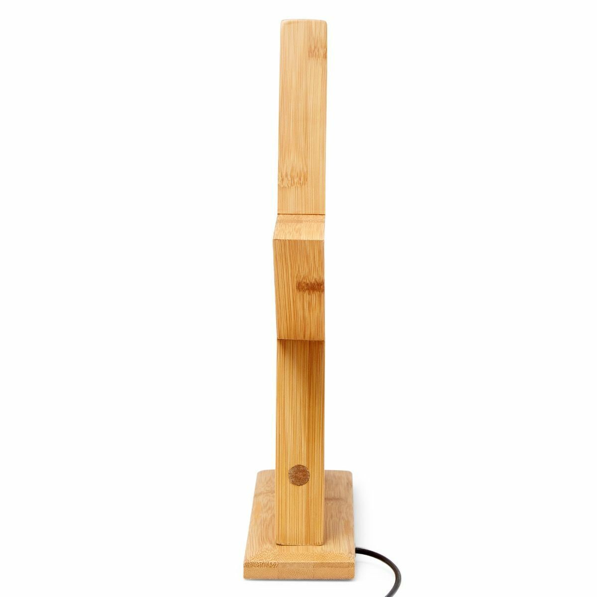 33cm Bamboo Star Lamp - Table Light - Natural Decor