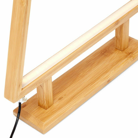 65cm Large Bamboo Christmas Tree LED Table Lamp Light Bedside Xmas - Natural
