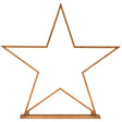 87cm Bamboo Star Lamp - Table Light - Natural Decor