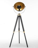 155cm Premium Tripod Spotlight Lamp - Extendable Light - Matte Black