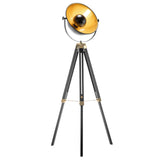 155cm Premium Tripod Spotlight Lamp - Extendable Light - Matte Black